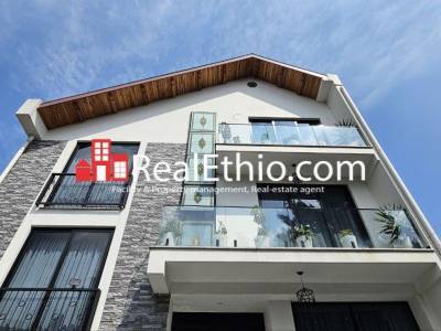 5 Bedrooms G+2+Basment House for Rent, Kebena near British embassy, Addis Ababa, Ethiopia.