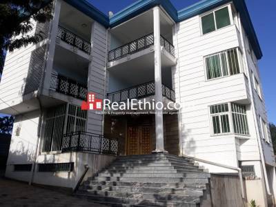 12 bedrooms G+2+B house or building or office for rent, Megenagna Lamberet, Addis Ababa, Ethiopia.